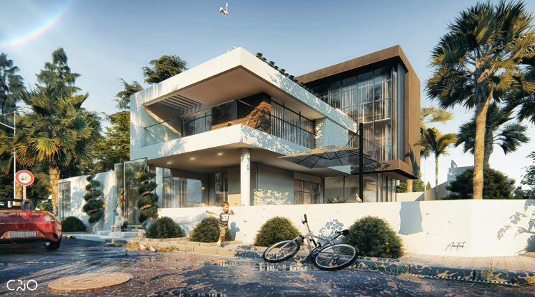 Modern villa ksa